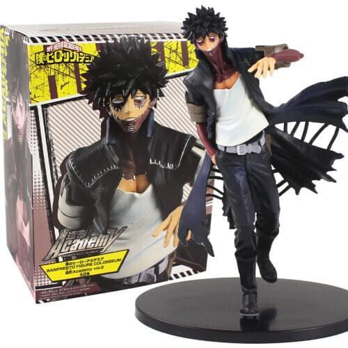 19cm Anime My Hero Academia Figure Boku no Hero Vol.2 Dabi PVC Action Figure Collectible Model Toy Gift for Kids