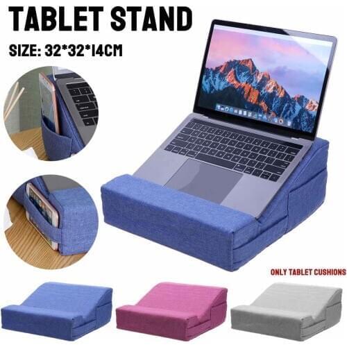 Multifunction Sponge Pillow Tablet Stand Pad Reading 3 Color Tablet Cushion For ipad magazines Holder Phone Bed Rest Cushion