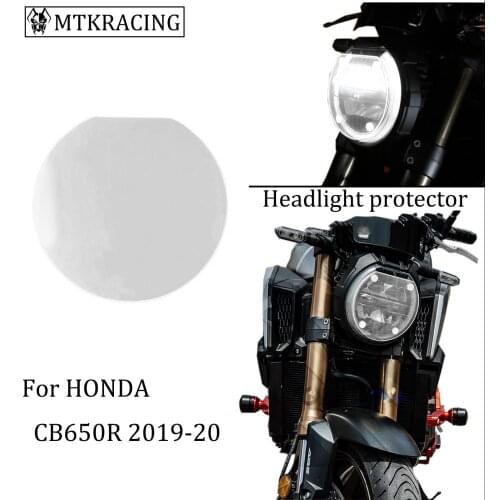 MTKRACING FOR HONDA CB1000R CB650R CB 1000R CB 650R Headlight protector cover screen lens 2018-2019