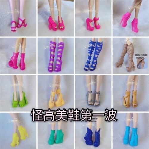 Shoes For Monster High School Doll Shoes Childrens High Baby Shoes Boots High Heels Wave 1