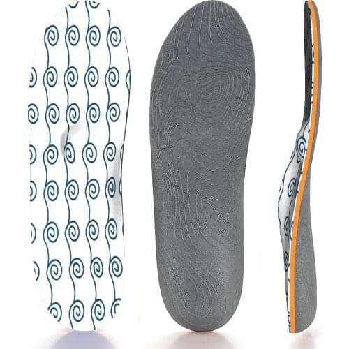 Memory Foam Arch Support Insoles Flat Feet Foot Running Athletic EVA Shoe Insoles for Men and Women Shoe Orthotic Inserts