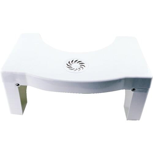 Plastic Foldable Toilet Footstool Strong Bearing Capacity Bathroom Squatting Stool for Children Auxiliary Tool