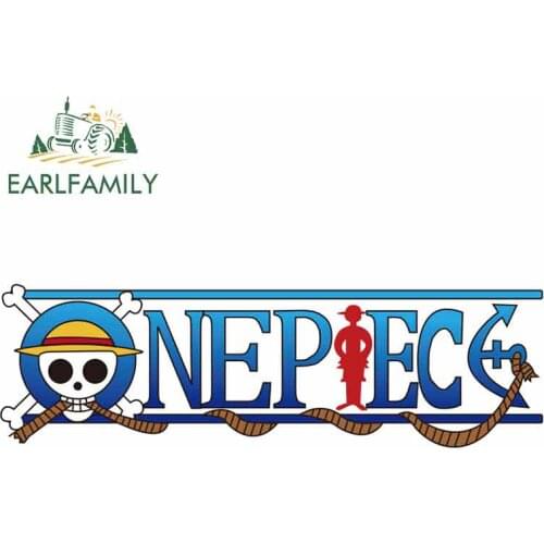 EARLFAMILY 13cm x 10.4cm Usopp Anime Car Stickers Helmet Motorcycle Accessories JDM Polyethylene