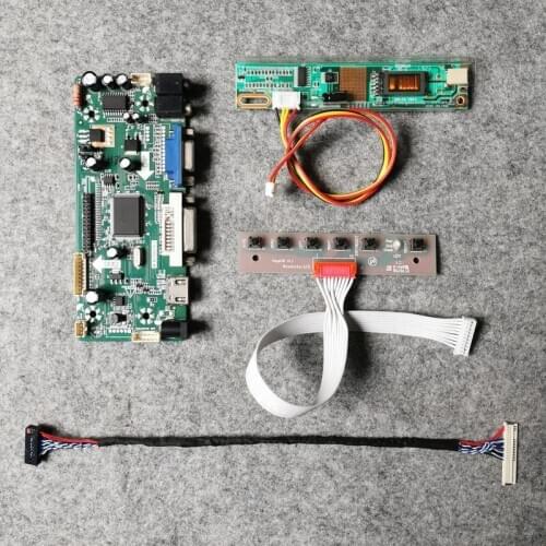 VGA DVI For LP154W01 (A1)/LP154W01 (A3)/LP154W01 (A5) screen 1280*800 Kit M.NT68676 1CCFL 30-Pin LVDS LCD controller board