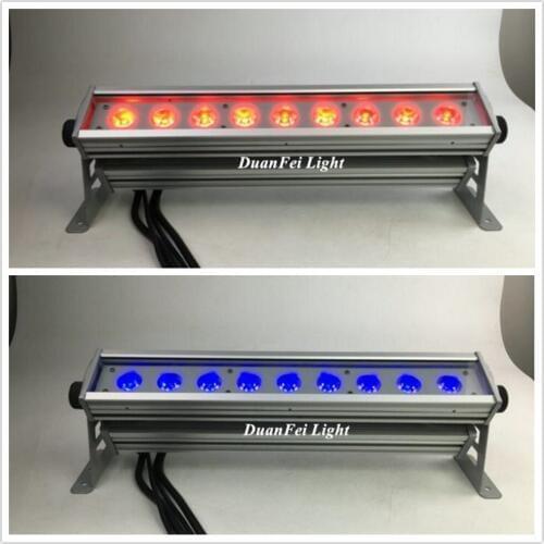 20PCS/Lot Outdoor Party Lights Wash IP65 Aluminium Rgbw 9x10 Stage Wall Washer Led Bar