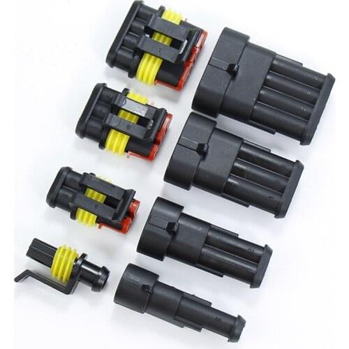 254/352/622pcs boxed 1.5 car waterproof connector boxed HID xenon lamp harness plug connector wire