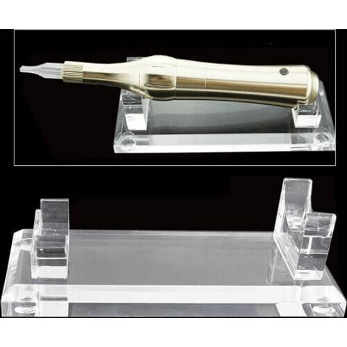 Acrylic Tattoo Pen Machine Holder Display Stand Transparent Tattoo Supply Stand Rack Tray Rest Organzier For Tattoo Gun