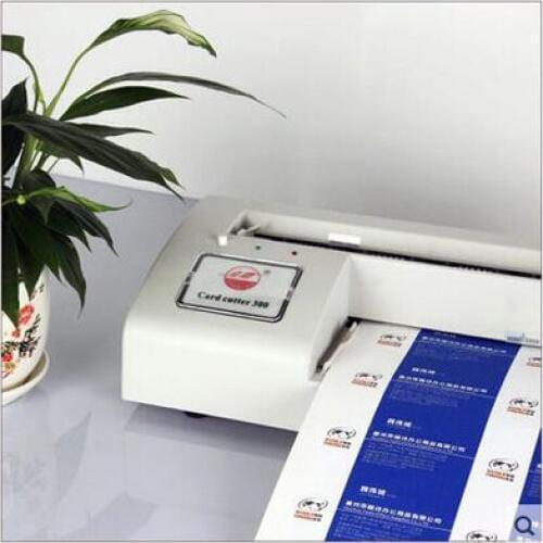 Automatic Business Card Cutter Electric Paper Card Cutting machine DIY Business Card Maker A4 and Letter Size 220V
