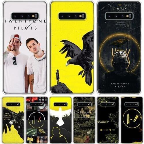 Twenty One Pilots Yellow Cover Phone Case For Samsung Galaxy A51 A71 A50 A10 A20E A30 A40 A70 M30S A01 A21 A6 A7 A8 A9 Plus + Co
