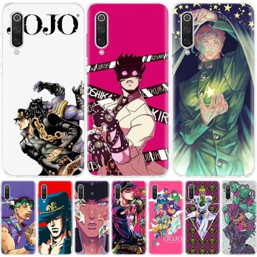 JoJo Bizarre Adventure Phone Case for Xiaomi Note 10 Mi 11 9 8 CC9 5X 6X A1 A2 A3 9T 10T Lite Pro Poco F1 X3 NFC F3 Cover Coque