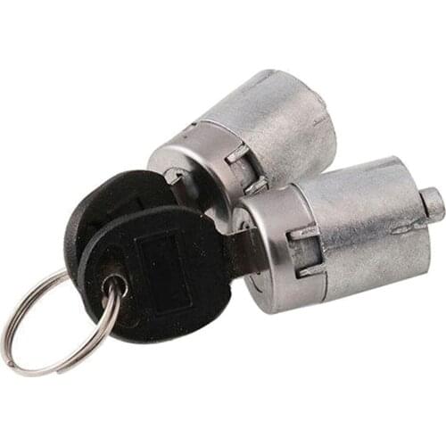 2-Pack Door Lock Cylinder Easily Replace & Open Car Trunk Parts Durable Practical