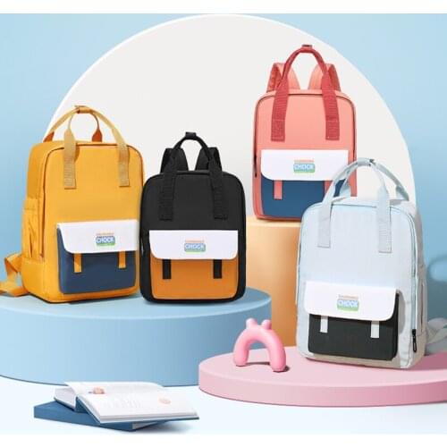 1-3 Grade Childrens Backpack Primary School Students Simple Style Kids Backpack For Girls Kindergarten Childrens Bag Girl Baby