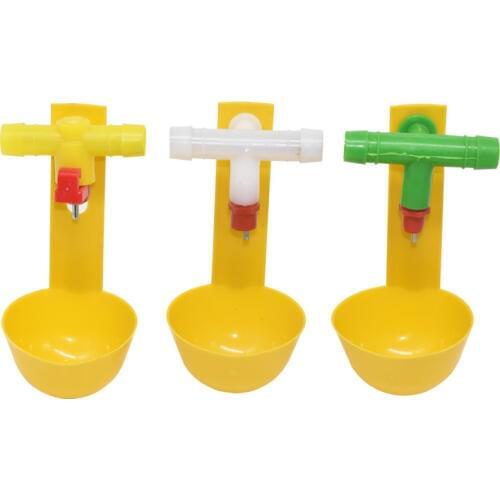 20 pcs Automatic Stainless steel nipple Chicken Water Nipple Drinker For Chicken Nipple Drinkers Automatic Watering