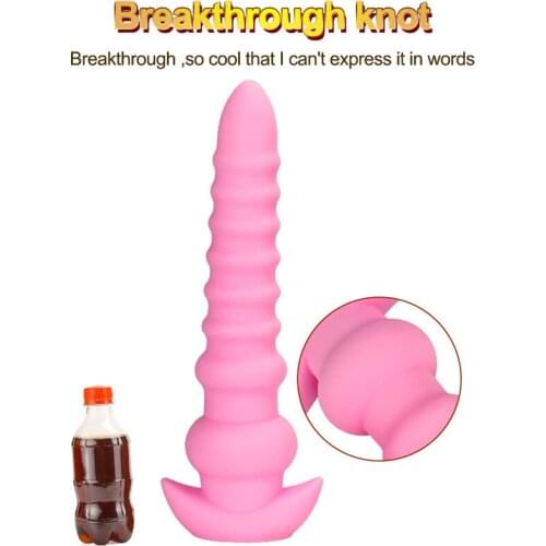 Soft Long Dildo Anal Sex-toys Masturbator for Women Liquid Silicone Dildos Suction Cup Butt Plug Anus Sex Toys G Spot Stimulator