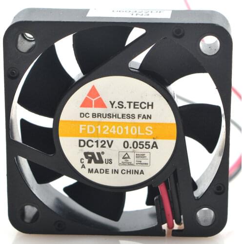 New original FD124010LS 4010 12V 0.055A 4CM ultra quiet fan