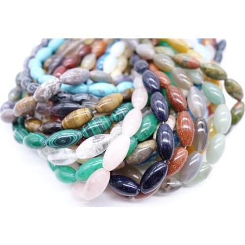 Wholesale Summer Hot Style Natural Stone Semi-Precious Multicolor Measle DIY Jewelry Bracelet Necklace