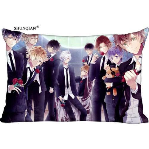 DIABOLIK LOVERS Rectangle Pillowcases Hot Sale Best Nice Pillow Cover Home Textiles Decorative Pillowcase Custom