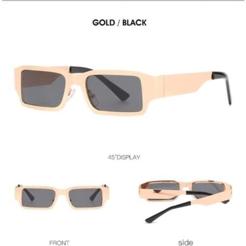 New style steel leather and metal sunglasses Woman Polarized Sunglasses Can be equipped with myopia glasses
