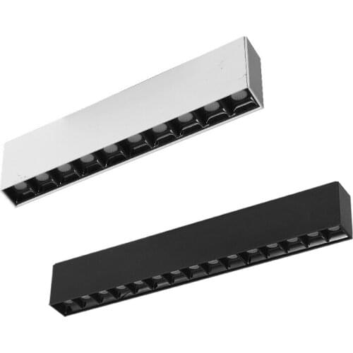 DIMMABLE LED Ceiling Lights Line Lamp AC85-265V 10W 20W 30W 40W Line Lamp LED Spot light Concrete Surface Mounted Ceiling Lights