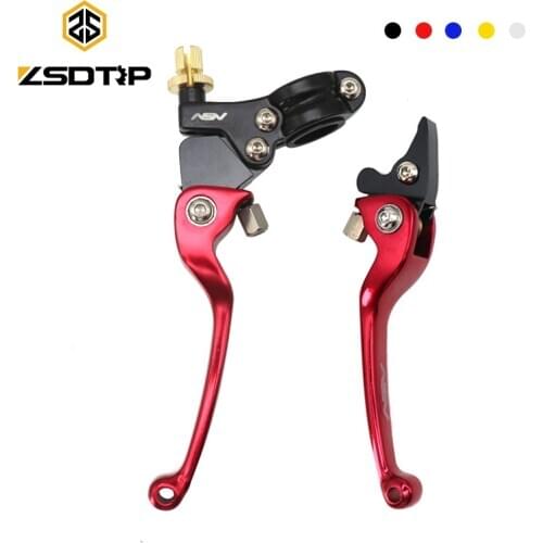 ZSDTRP L130 Folding ASV Brake Clutch Lever CNC For XR CRF RM RMZ KX YZF Pit Dirt Motor Bike