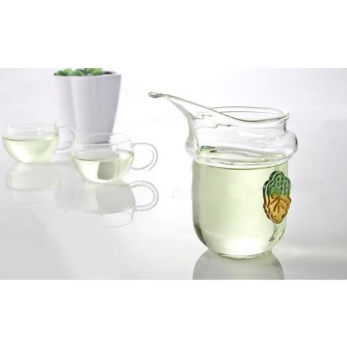 1PC new arrival high quality heat resistant glass tea cup 250ml ol 0096