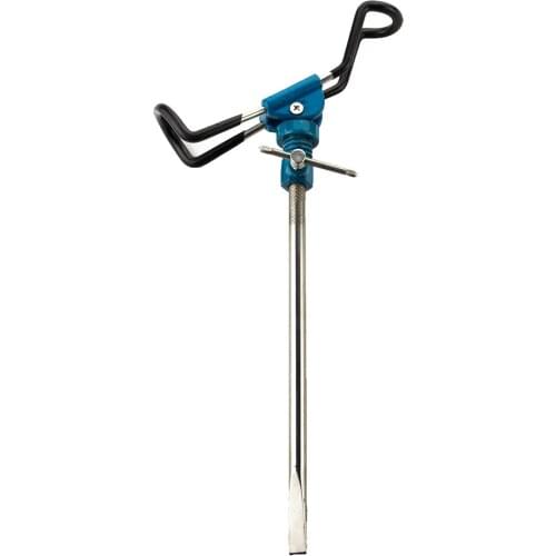 Stainless Steel Fishing Rods Holder Bracket 360 Degrees Adjustable Fish Tool Bracket Fishing Pole Rack Fishing Accessory