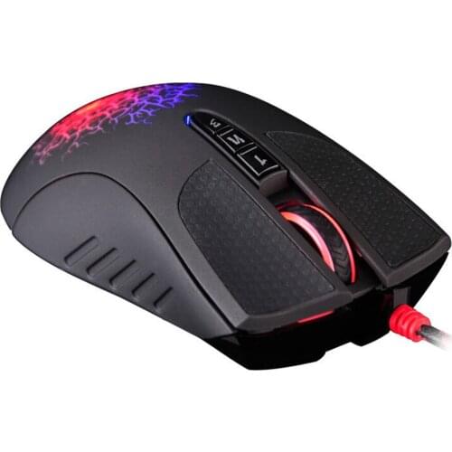 For Bloody A90 USB Wired Gaming Mouse 4000DPI 8 Buttons Optical Sensor Colorful Glare Gamer Mice For PC Laptop Mechanical Mouse