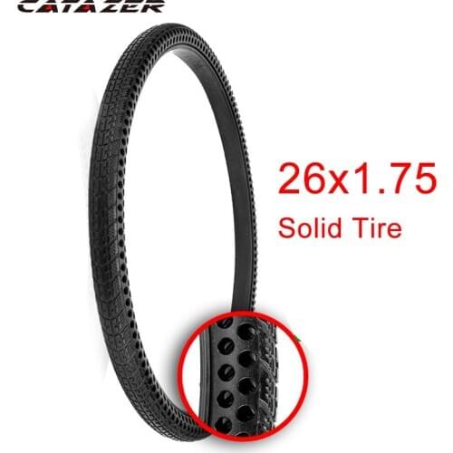 26 Inch Non-pneumatic Airless Non inflation Tire 26*1.75/ 1.95 bicycle solid Tire do not need tube