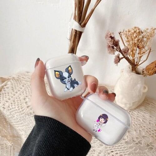 The Japan Anime JoJo Bizarre Adventure transparent TPU silicone Bluetooth Airpod Case For Airpods 1/2 Airpods pro 3 soft cover