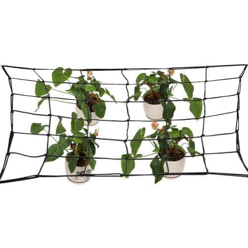 80X80cm Elastic Rubber Garden Trellis Net Support for Vegetable Climbing Vine Plants Garden Netting Flower Plant Support Net