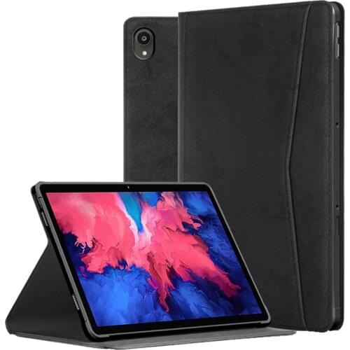 TPU Solid Color Case for Lenovo Tab P11 Pro TB-J706F Stand Fabric Cover for Lenovo Tab P11 TB-J606F Tablet Case