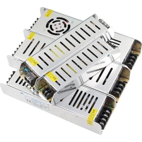 12 volt power supply Transformer 220v to 12v 24v 3A 5A 8.5A 10A 12.5A 15A 20A 30A Long Power Supply LED Driver AC to DC SMPS