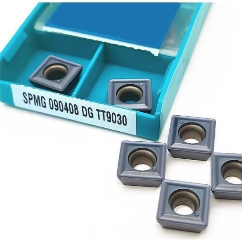 Carbide Insert SPMG090408 DG TT9030 TT8020 Metal Lathe Tool U Drilling SPMG 090408 High Quality Factory Outlet