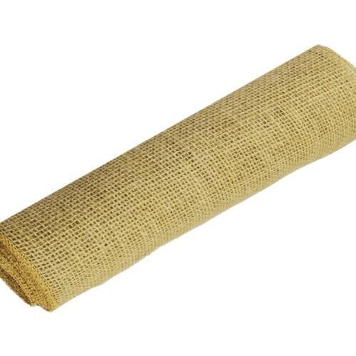 Natural Jute Vintage Burlap Table Runners Modern Hessian Rustic Country Wedding Table Decoration Home Christmas Party DIY Decor