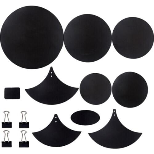 14Pcs/Set Rubber Foam Tambor B Snare Drum Sound Off Quiet Mute Practice Pad Set Musical Instrument Accessory