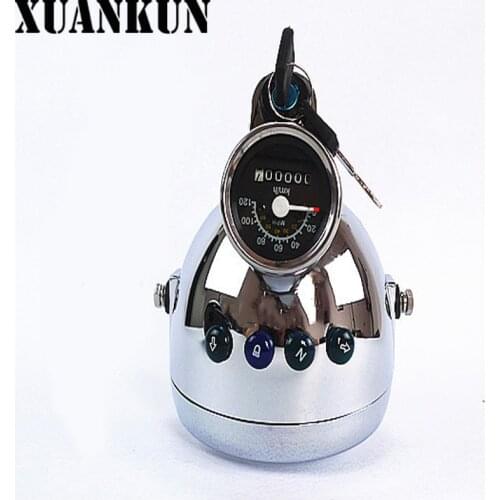 XUANKUN Motorcycle Accessories CG125 JH70 Lights Watches an Integral Headlight Excluding the Lock Core