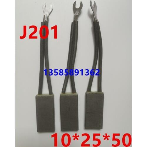 DC Motor J201 Motor Carbon Brush 10*25*50 * Printing Machine Electrical