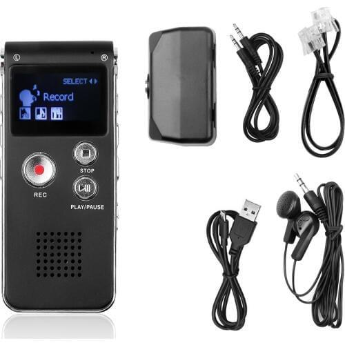Mini USB Flash Pen Recorder Disk Drive 8GB Digital Audio Voice Recorder 650Hr Dictaphone 3D Stereo MP3 Player Grabadora Gravador
