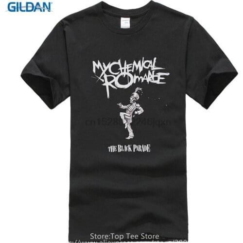 T Shirt Shop Online Crew Neck Men Short-Sleeve Best Friend Hipst Graphic My Chemical Romance Black Parade Shirts