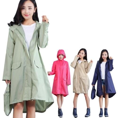 Hooded Raincoat Women Men Waterproof Long,Light Rain Coat Ponchos Jacket With Impermeable Mujer Capa De Chuva Raingear