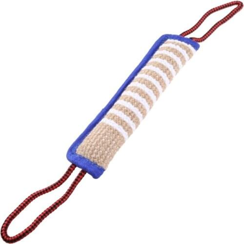 Durable Dog Bite Tug Toy Linen Dog Tear Bite Pillow Puppy Training Play Game Toy Dropship