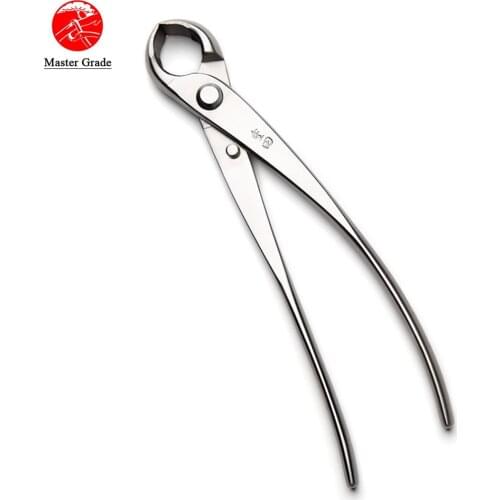 Master grade 210 mm knob cutter concave edge cutter 5Cr15MoV Alloy Steel bonsai tools made by TianBonsai company