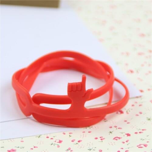 Silicone Ring Bookmarks Creative Stretch Finger Bookmarks Durable Elastic Silicone Bookmarks Bundled Ring Bookmarks