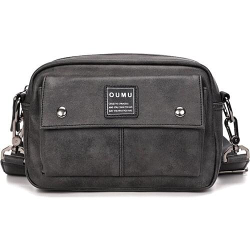 Weysfor Fashion Mens Shoulder Crossbody Bags Messenger Sacoche Homme Cell Phone Pocket Bandolera Hombre PU Flap Summer Pouch