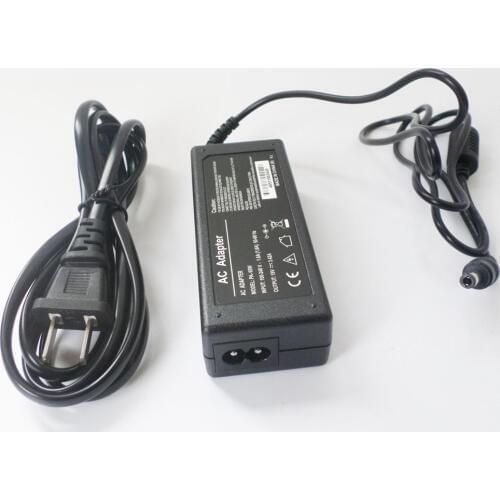 AC Adapter Charger For Toshiba Satellite C655-S5206 L655-S5154 L675D-S7053 L25-S119 L35-S2366 C655D-S5089 Power Supply Cord 65W