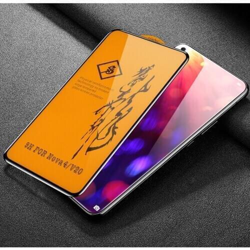10pcs 6D Full Glue Cover Tempered Glass For Huawei Honor 8X 7X 9X Pro 8C Screen Protector for honor 20 20i 9 9i 10i 10 Lite