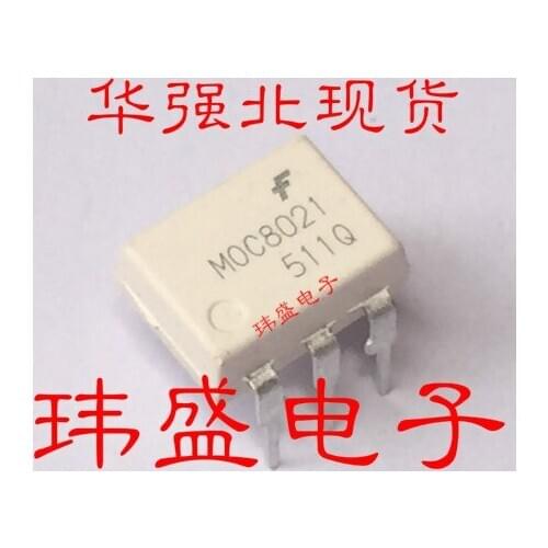 10pcs MOC8021 MOC8021M DIP-6