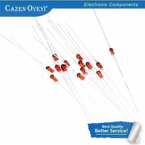 100pcs/lot 1N60 1N60P Schottky Germanium Diode TV Radio FM Detection In Stock