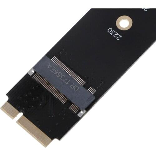 Adapter Card to 7+17 PIN 64G 128G 256G 512G M.2 SSD For 2012 MacBook Air