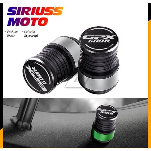 Motorcycle Accessories Wheel Tire Valve Caps Covers Case for Kawasaki GPX600R GPX 600R Rim